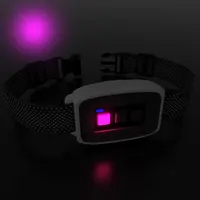 Meloive Collar for 2 Dogs, Waterproof Reflective Nylon Collar, Durable and Comfortable for Large, Medium and Small Dogs, White+Black — фото 3
