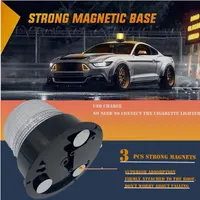 Аварийный LED маячок (Шайба) на магните, 8 режимов, Для авто/спецтехники