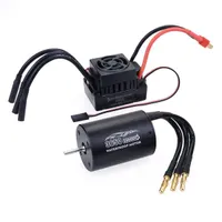 Бесколлекторная система для RC моделей 1/10: Мотор 3650 3900KV + Регулятор 60A ESC, Влагозащита — фото 3