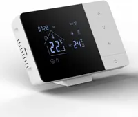 Розумний термостат для газового котла (Wi-Fi / Tuya), На батарейках/USB, Alexa/Google