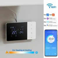 Розумний термостат для газового котла (Wi-Fi / Tuya), На батарейках/USB, Alexa/Google — фото 6