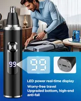 Тример для носа та вух 3-в-1 (USB-C), LED дисплей, Водонепроникний IPX7 — фото 5