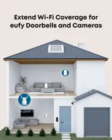 Репитер Wi-Fi и Звонок (Chime) для камер Eufy Security, Расширитель сигнала, USB — фото 6