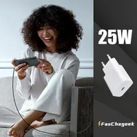 Набір зарядок 25W для Samsung (2 блоки + 2 кабелі 2.0м), Super Fast Charging, Білий — фото 4
