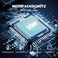 Набор зарядок 25W для Samsung (2 блока + 2 кабеля 2.0м), Super Fast Charging, Белый — фото 7