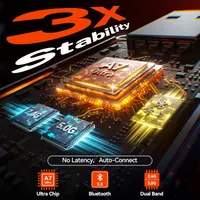 Бездротовий адаптер CarPlay Cleviton (Для авто з дротовим CarPlay), 2025 Версія, Чорний — фото 6