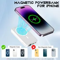 Магнитный Power Bank ISIX 10000mAh (MagSafe), PD 20W + QC 22.5W, Белый — фото 6