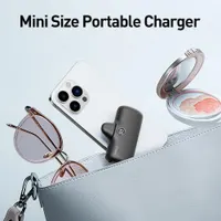 Міні Power Bank iWALK LinkPod USB-C (4800mAh), 20W PD, Для iPhone 15/Android, Чорний — фото 5