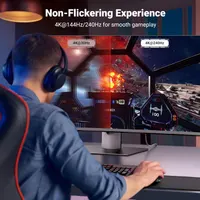 Кабель UGREEN USB-C to DisplayPort 1.4 (2 метра), 8K@60Hz / 4K@240Hz, Алюминиевый — фото 3