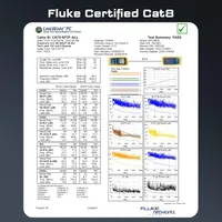 Патч-корд Ethernet Cat8 40Gbps (15 см), Экранированный, Для роутера/модема, Черный — фото 7