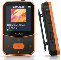 MP3-плеер спортивный с клипсой (Bluetooth 5.0), 16GB + Слот SD, Диктофон, FM-радио — фото 5