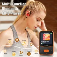 MP3-плеєр спортивний з кліпсою (Bluetooth 5.0), 16GB + Слот SD, Диктофон, FM-радіо — фото 2