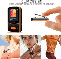 MP3-плеєр спортивний з кліпсою (Bluetooth 5.0), 16GB + Слот SD, Диктофон, FM-радіо — фото 3
