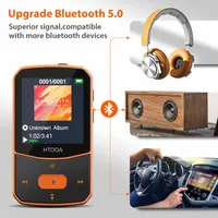 MP3-плеєр спортивний з кліпсою (Bluetooth 5.0), 16GB + Слот SD, Диктофон, FM-радіо — фото 4