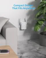 Підсилювач Wi-Fi сигналу (Репітер) BrosTrend AC1200, Dual Band 5GHz+2.4GHz, Ethernet — фото 3