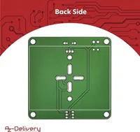 AZDelivery DIY 3D Christmas Tree Electronic Soldering Assemble Kit 7 Colour Flash Circuit LED Including E-Book! — фото 4