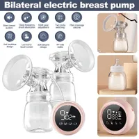 Electric Breast Pumps - USB Baby Infant Feeding Mute Automatic Dual Breastpump