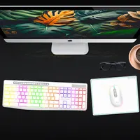 Беспроводной комплект Клавиатура + Мышь AD Advance (RGB подсветка), Тихий, Перезаряжаемый — фото 8