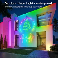 Уличная LED лента 30 метров (RGB, IP68), Музыкальная, Bluetooth App, Водонепроницаемая — фото 2