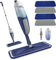 Швабра с распылителем (Spray Mop) + 4 мопа из микрофибры, 550 мл, Для ламината/плитки — фото 4