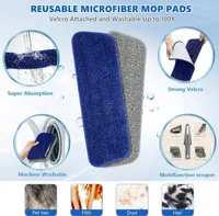 Швабра с распылителем (Spray Mop) + 4 мопа из микрофибры, 550 мл, Для ламината/плитки — фото 5
