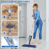 Швабра з розпилювачем (Spray Mop) + 4 мопа з мікрофібри, 550 мл, Для ламінату/плитки — фото 3