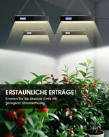 Фітолампа для рослин LED 100W (Повний спектр), Таймер, Димована, Для гроубоксу — фото 3