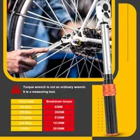 ATsafepro Bicycle Torque Wrench Set 5-25 Nm, 1/4 Inch Drive Click Torque Wrench Set with Dual Direction Adjustable 72 Tooth for Bike and Motorcycle Maintenance — фото 6
