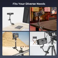 Универсальное крепление SMALLRIG Magic Arm 11" + Super Clamp (Краб), Для камеры/света — фото 5
