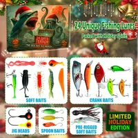 Angel Advent Calendar 2025, 24 Days Horror Christmas Calendar, Gifts for Men, Fishermen, Adults, Teenagers, Boys — фото 6