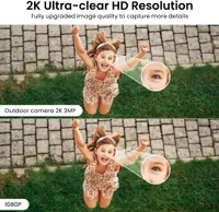 Комплект умных камер видеонаблюдения 2 шт (Indoor 2K), Няня/Питомец, Wi-Fi, 360° — фото 6