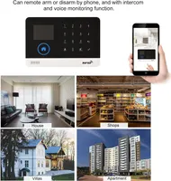 Wi-Fi + GSM Сигналізація для дому (Бездротова), Автододзвон, Датчики руху/дверей — фото 7
