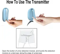 Беспроводной энурезный будильник для детей FENCY (Pee Alarm), Перезаряжаемый, Вибрация