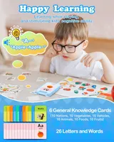 Дитячий смартфон-іграшка AGPTEK з камерою та іграми, 32GB карта, Блакитний — фото 8