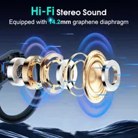 Навушники-перекладачі AI Translator Earbuds (144 мови), Bluetooth 5.4, Чорні — фото 4