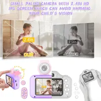 Детская камера-игрушка с поворотным объективом 180°, Селфи, 32GB, Фиолетовая — фото 5