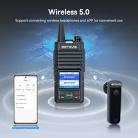 Умные рации Retevis RB658 (Комплект 2 шт) с приложением, Bluetooth, AI Шумоподавление — фото 4