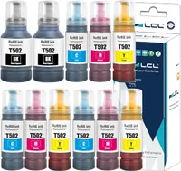 Сублімаційне чорнило LCL (Жовте), Сумісне з Epson EcoTank 502/T502, Флакон — фото 4