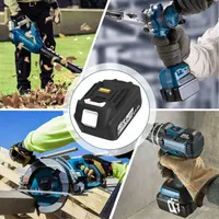 Акумулятор для Makita 18V 5000mAh (Набір 2 шт), Заміна BL1850B/BL1860B, Li-ion — фото 7