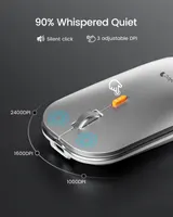 Клавіатура та миша для Mac (Бездротові), Підсвічування, Bluetooth, ProtoArc KM100-A