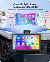 Портативний авто-дисплей 7" (60FPS), Wireless CarPlay/Android Auto, Поворотний — фото 8