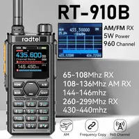 Рация Radtel RT-910B (VHF/UHF + Air Band), Bluetooth программирование, 5W, USB-C — фото 8