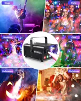 Дим-машина 600W з диско-кулею та RGB підсвічуванням (LED Fog Machine), Пульт ДК — фото 5