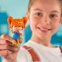 Игровой набор Pinypon "Розовый домик-чемоданчик" с куклой и аксессуарами