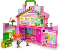 Игровой набор Pinypon "Розовый домик-чемоданчик" с куклой и аксессуарами — фото 5