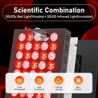 Панель красной терапии 50W (Red Light Therapy), 660nm/850nm, Таймер, Для суставов/кожи — фото 7