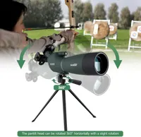 Svbony SV28 Spotting Scope with Tripod Phone Adapter 25-75X70, HD Zoom BAK4 Prism FMC Optics Lens Angled Spotting Scopes for Target Shooting, Bird Watching, Wildlife — фото 8