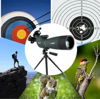 Svbony SV28 Spotting Scope with Tripod Phone Adapter 25-75X70, HD Zoom BAK4 Prism FMC Optics Lens Angled Spotting Scopes for Target Shooting, Bird Watching, Wildlife — фото 9