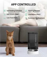 Розумна автоматична годівниця для кішок PETKIT (3L), Wi-Fi, Нержавіюча сталь, Fresh Lock — фото 8