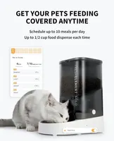 Розумна автоматична годівниця для кішок PETKIT (3L), Wi-Fi, Нержавіюча сталь, Fresh Lock — фото 9